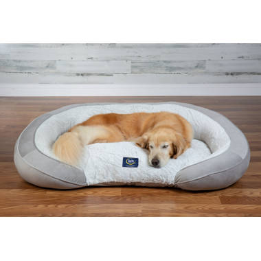 Serta, Large, Quilted Gel Memory Foam Ortho Couch Pet Bed – USA