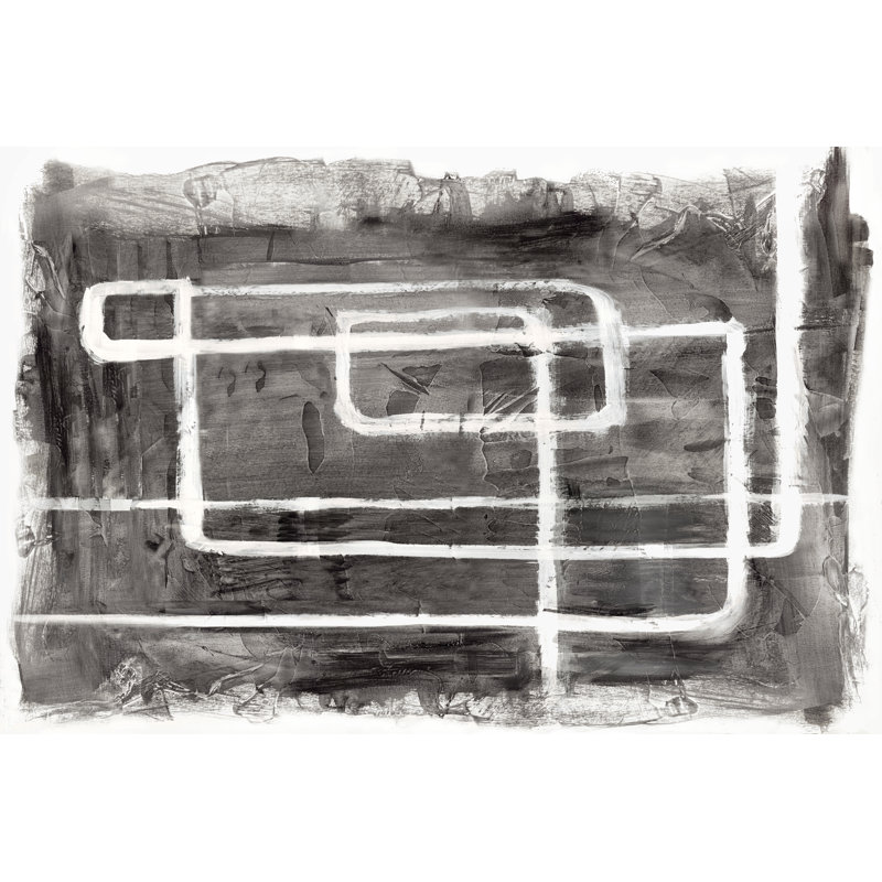Couplet II - Wrapped Canvas Print, 8" H x 12" W  