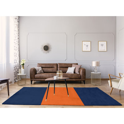 Chenille Striped Indoor Rug