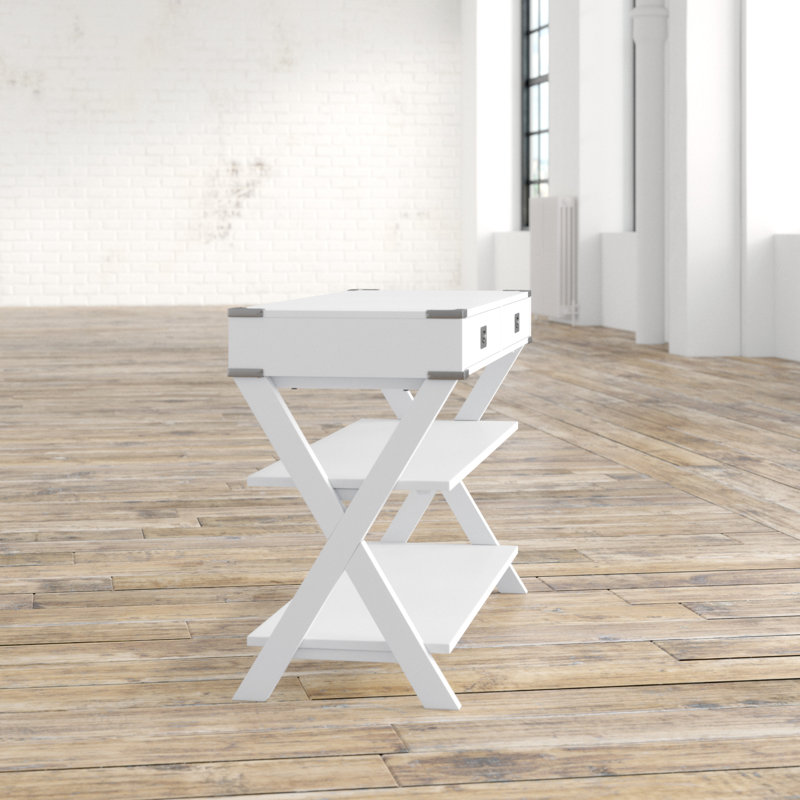 Atticus 48'' Console Table, White