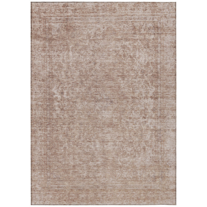 Tapis intérieur lavable abstrait 5 pi x 8 pi