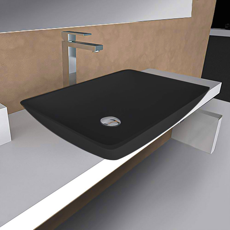 Vetro Freddo 20.5'' L Bathroom Sink
