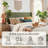 Modern Wingback Upholstered Platform Bed-1529576909-1529576911