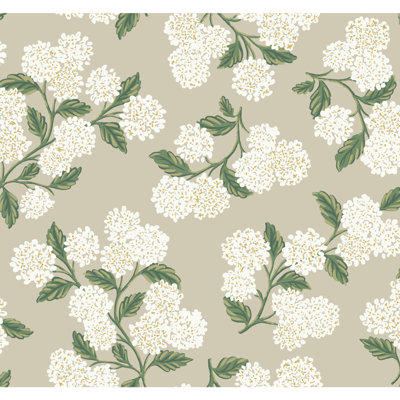 Hydrangea 27' x 27" Wallpaper