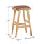 Tabouret en bois rembourré - ensemble de 2-922746060