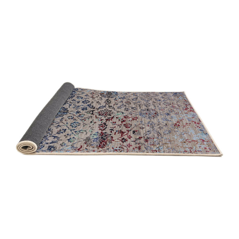 Floral Indoor Rug, Round 7'