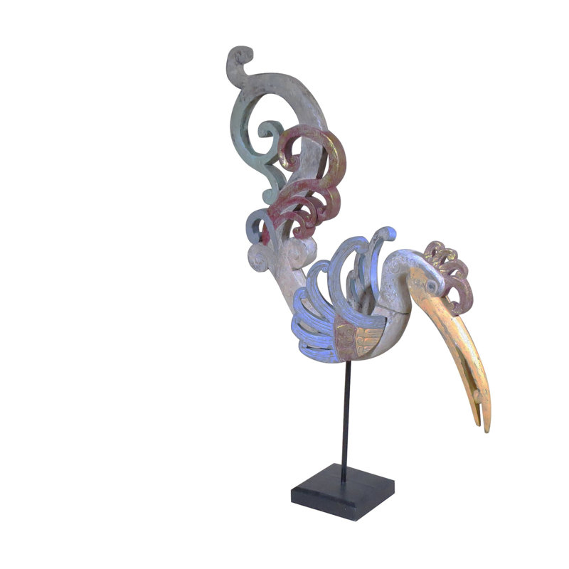 Indonesia Folk Art Toucan Statue