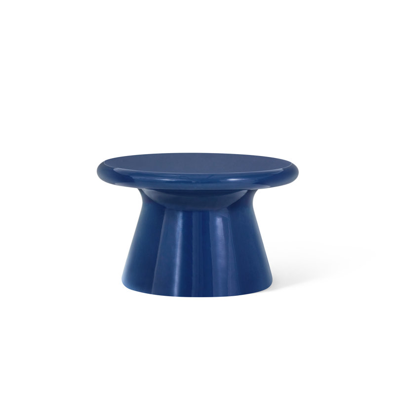 Yahiko Midnight Gloss Coffee Table, Blue
