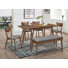 Willia Four Leg Dining Set