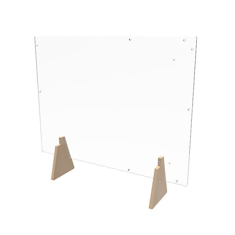Support pour table ou plafond en acrylique plexiglas 24 x 36 x 7