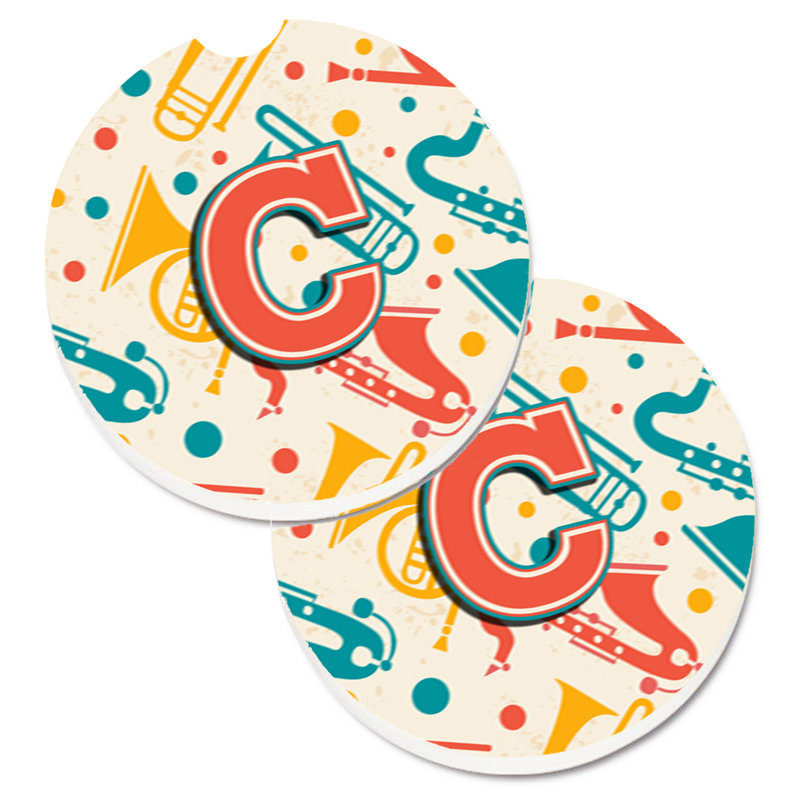 Sous-verre voiture instruments de musique, C