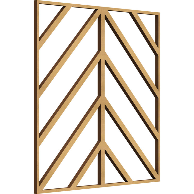 Genoa Wall Panel, 3/8", Small (11 3/8"W x 11 3/8"H), Birch