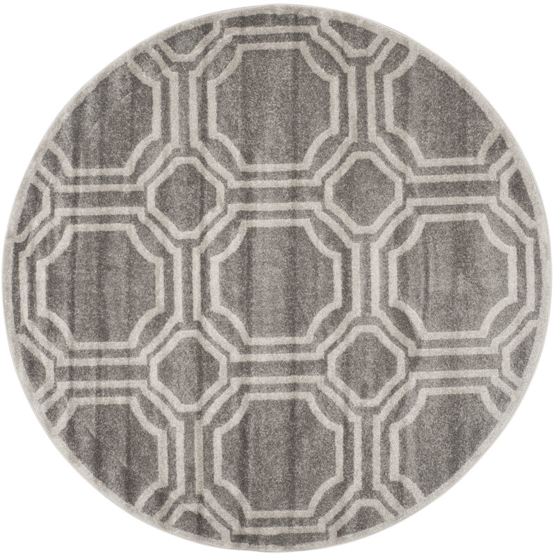 Tapis performance géométrique Amherst, Rond 5 pi