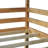 Space-saving Detachable Triple Twin Rubber-wood Bunk Bed-1516473353