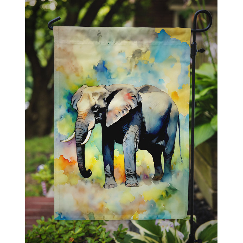 Drapeau du jardin des éléphants