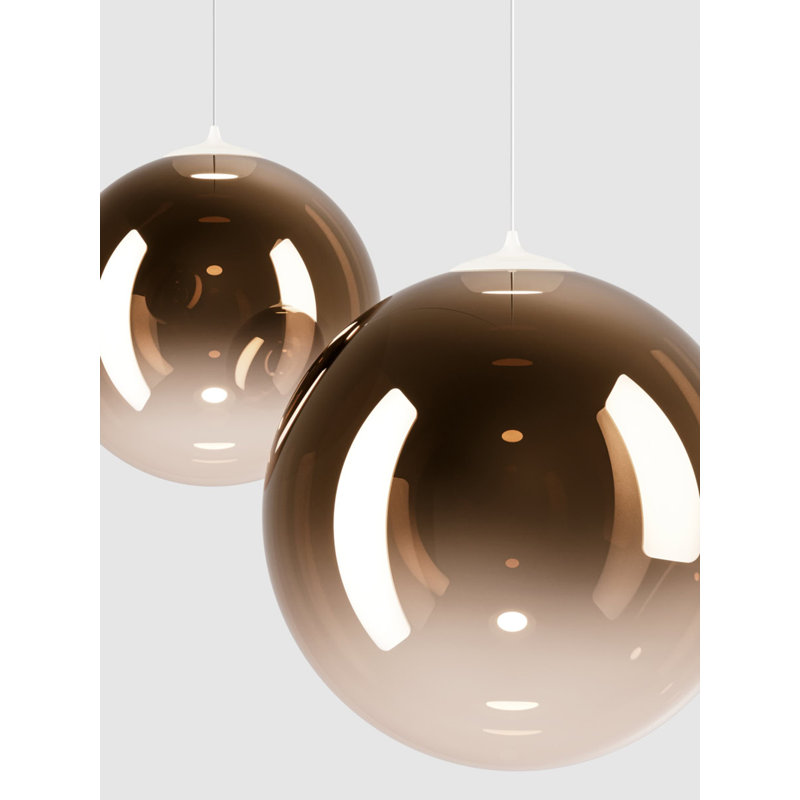 Lodes Solo 10 Suspension Lamp Low-V, Glossy Bronze