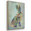 Fantastic Florals Fox, assis, impression sur toile 3 pièces-91891346-91891352