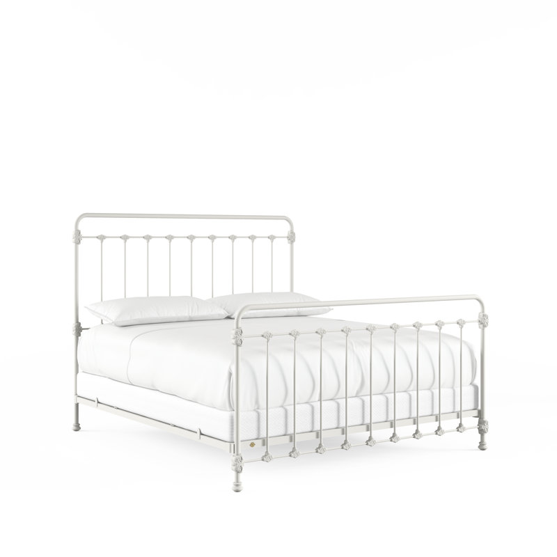 160 Picket Fence Bed | Complete Standard, Matte White, King