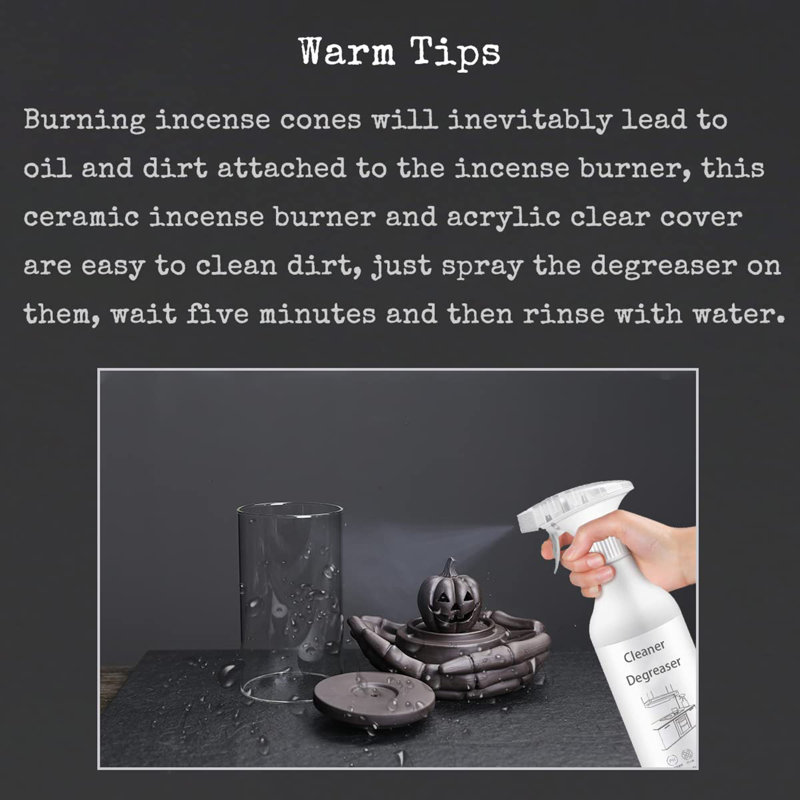 Backflow Waterfall Cone Incense Holder