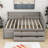 Nadiv Wooden Daybed with 4 Drawers-589121439-589121440