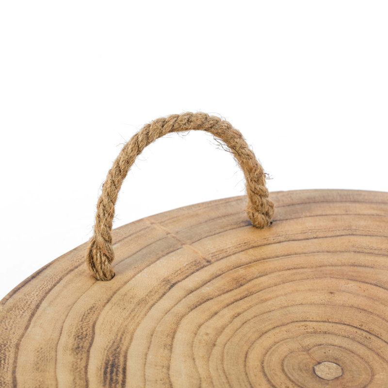 Millwood Pines Pavlik Wood Tray