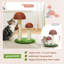Grattoir pour chat en sisal naturel en forme de champignon