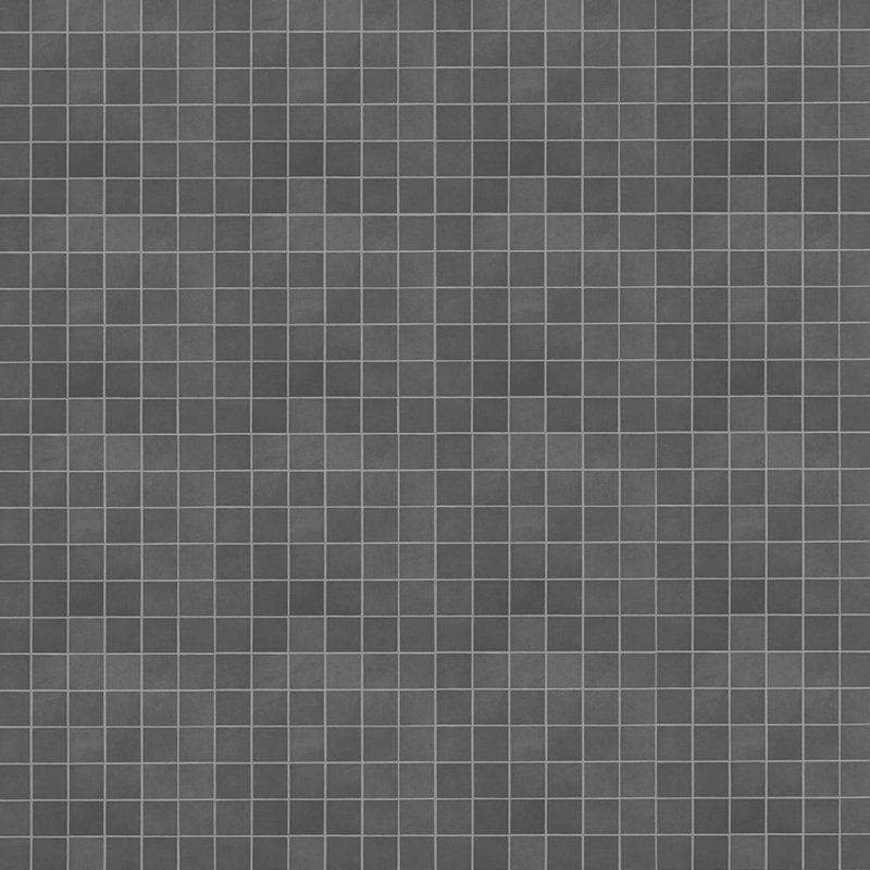 Clay Grace Red 2X2 Matte Porcelain Mosaic, Verve Gray