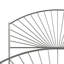 Lit plateforme en métal gris pleine grandeur-863684691-863684692