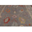 Tapis turc gris Oushak 9x12