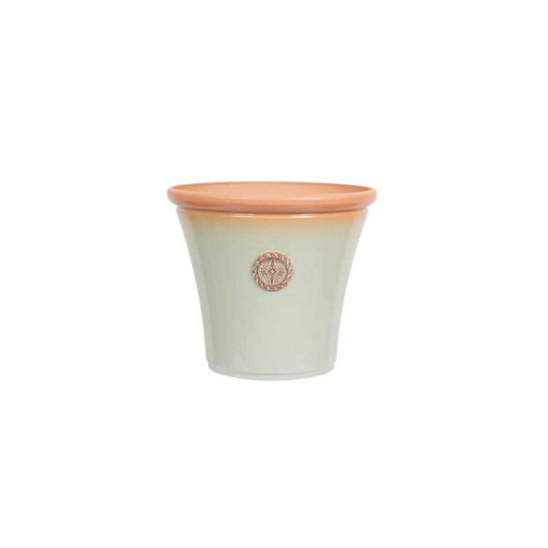 Antonique Handmade Pot Planter, 11.81cm H x 35cm W x 13.78cm D, Sage Green