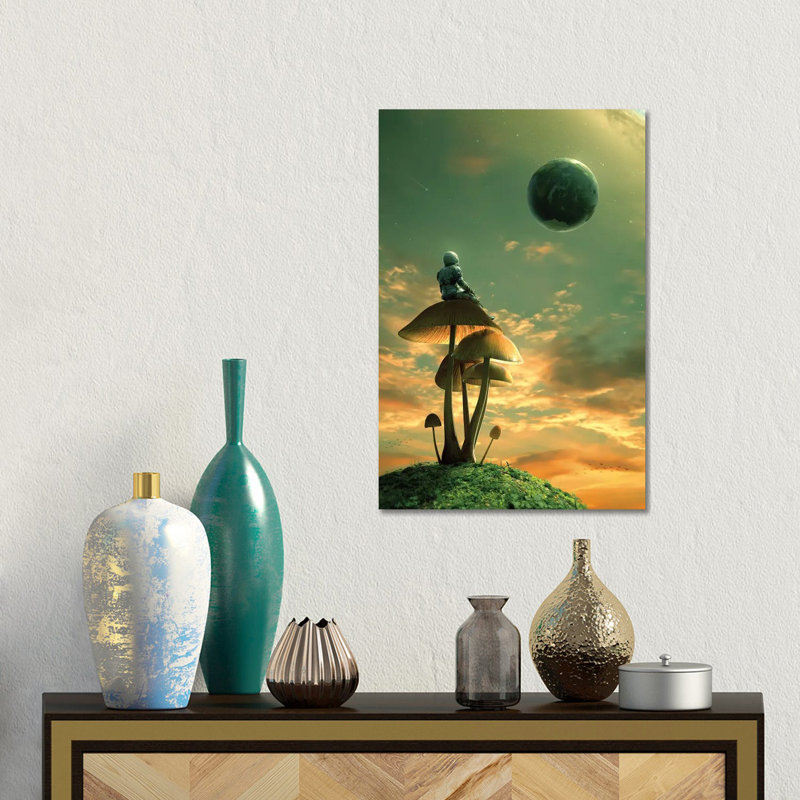 A Trip II - reproduction d'art murale, Toile tendue, Ne s’applique pas, H 18 po x l 12 po