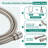 Drill-Free Dual Shower Head Spa System-110680025