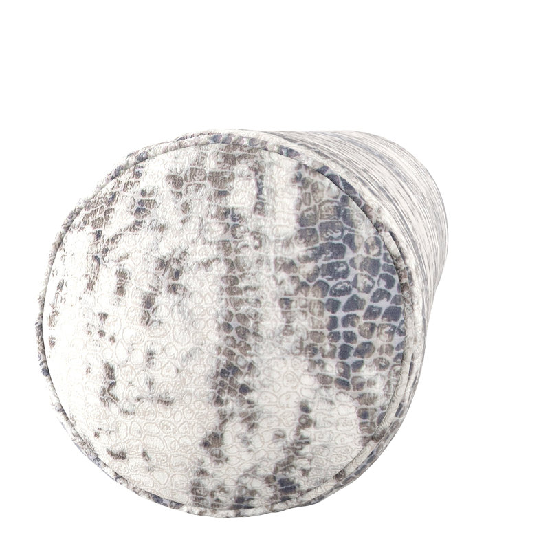 Mamba Rayon/Viscose Bolster Pillow Cover & Insert, 9"H x 48"W