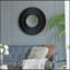 Magnifique miroir rond en bois Carter avec cadre en fer doré pour la décoration intérieure-1429416019