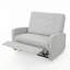 Fauteuil inclinable manuel 47 po de largeur-618498341