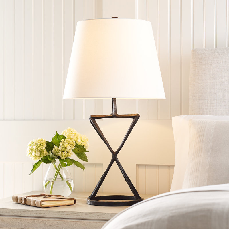 Anneu Table Lamp, Gilded Iron