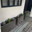 Frostproof, Concrete Effect Garden Planter Pot with Drainage Holes-1872882631-1872883234