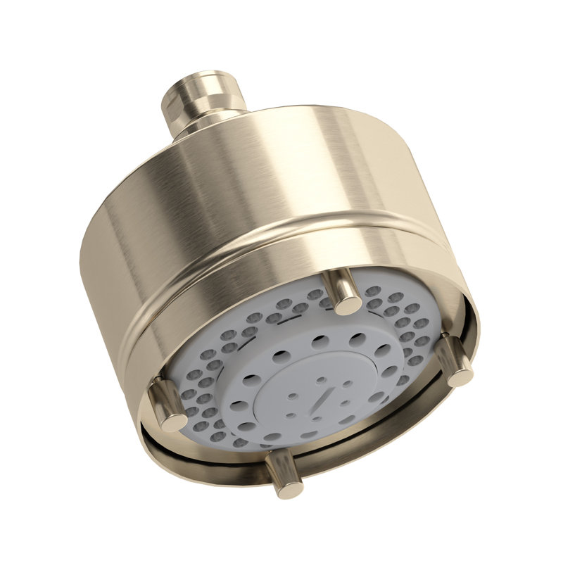 4" 5-Function Showerhead, Satin Nickel