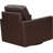 Vara Top Grain Leather Swivel Chair-995712669
