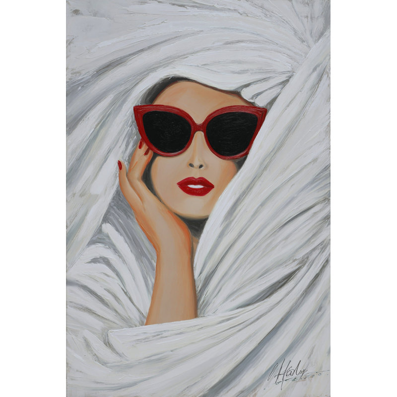 Art mural sur toile enveloppé de lumière, H 48 po x l 32 po x P 1,5 po