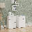 Honor 2-Piece Set Of 3-Drawer Filing Cabinets For Office Or Home Use
