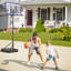 Panier de basketball extérieur pour enfants réglable de 4,82 à 8,53 pi-100531918