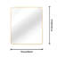 Miroir décoratif contemporain pour salle de bain-2057487655
