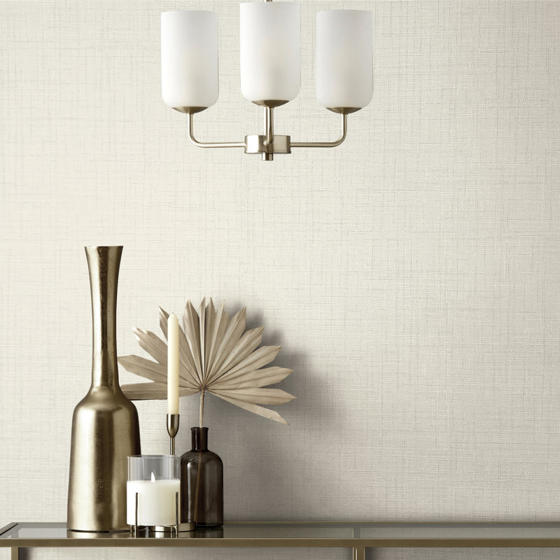 10m x 52cm Wallpaper Roll, Beige