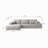 3L-GREY 3Seater Left-310198830
