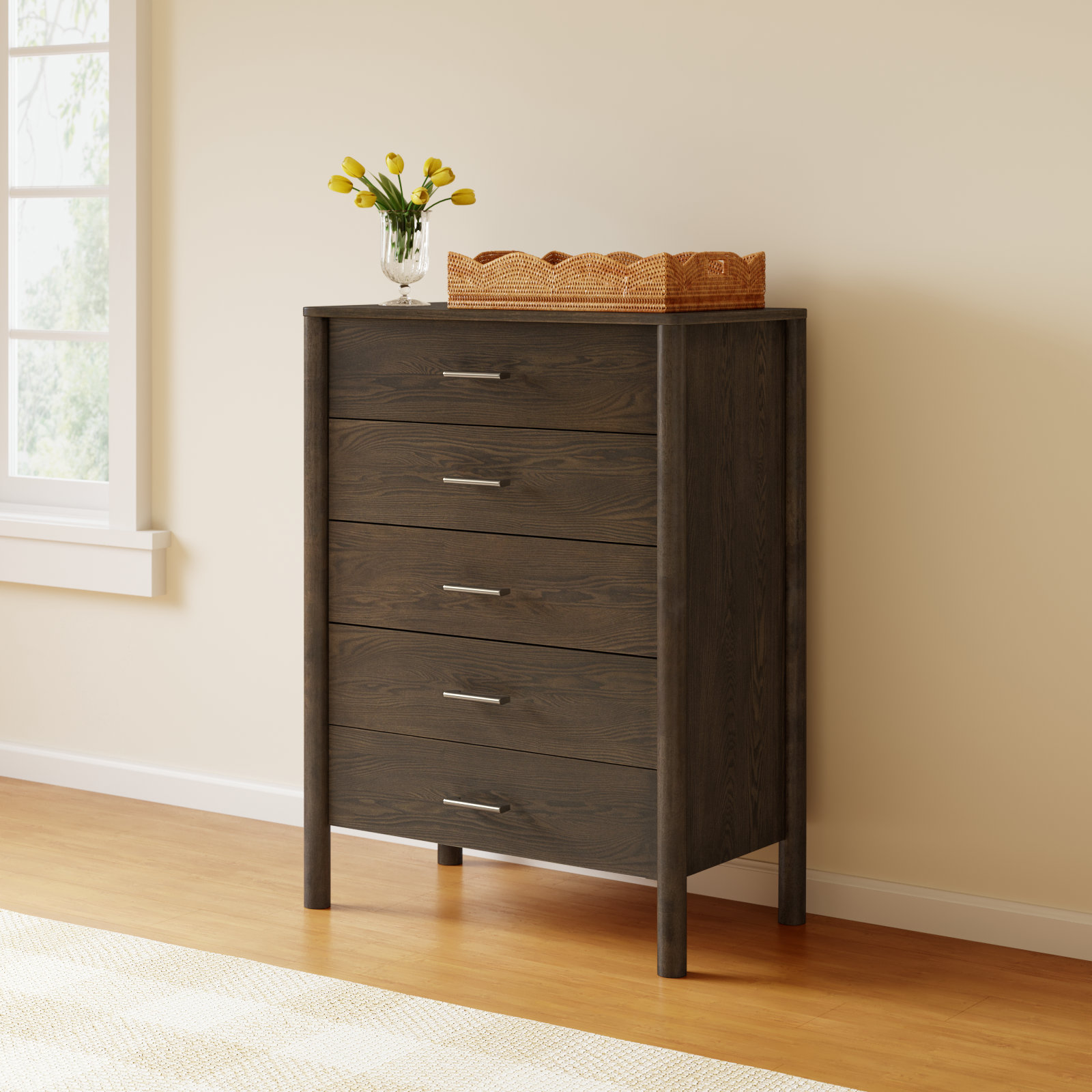 Tessa - Modern Wenge Chest