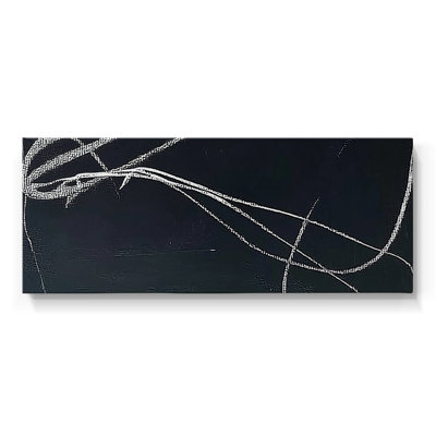 Abstrait, série DC DCX-III, toile tendue avec châssis, prête à être accrochée