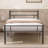 Full Size Bed Frame, Heavy Duty Metal Bed Frame with Headboard & Footboard, Storage Space Platform Bed No Box Spring Need-256526379-207067312