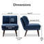Fauteuil d'appoint sans accoudoirs Tommy Hilfiger Pelham-33122472