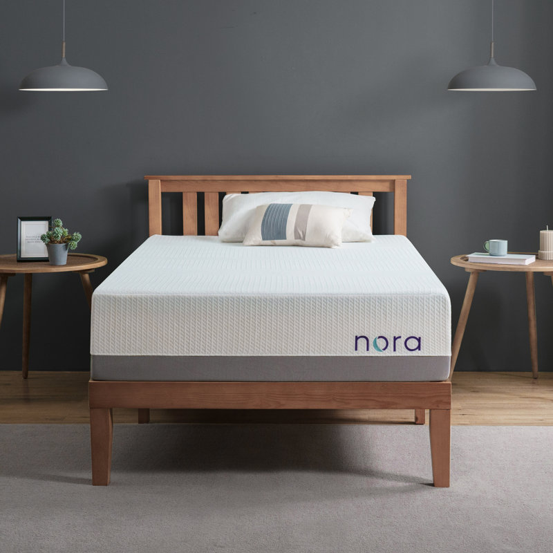Nora® Medium Cooling Gel Memory Foam Mattress with Cooling Cover, 12", Twin